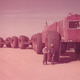 Illustration for article titled Longest off-road vehicles in the world: The massive LeTourneau overland trains.